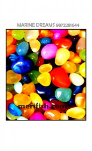 MULTICOLOURED ONAXY STONES 1 KG