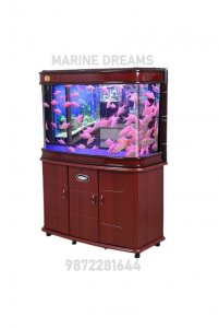 MINJIANG MJ -R9-SH 1380 ROSEWOOD AQUARIUM TANK SET