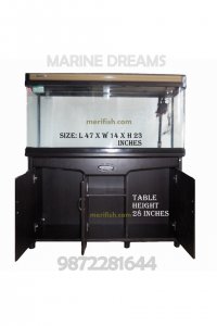 MINJIANG MJ R6-1210 B CHAMPAGNE AQUARIUM TANK SET