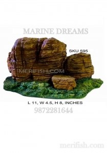 BROWN STONE FIBER TOY